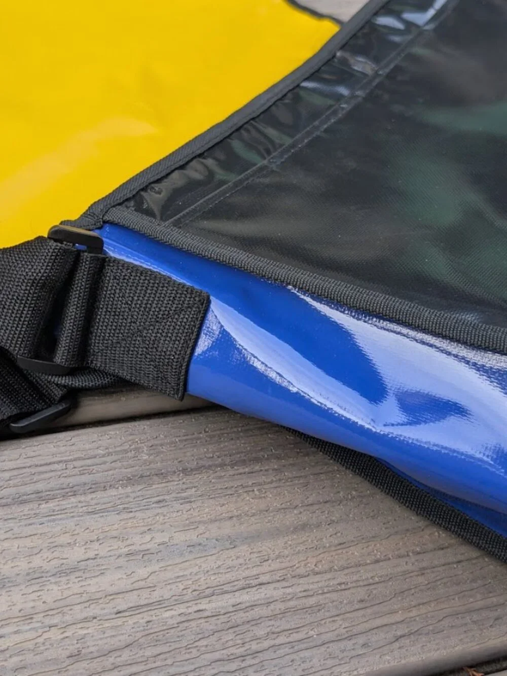 Messenger Bag Unisex PVC Waterproof Tarpaulin Outdoor Sports Bag Tool Bag